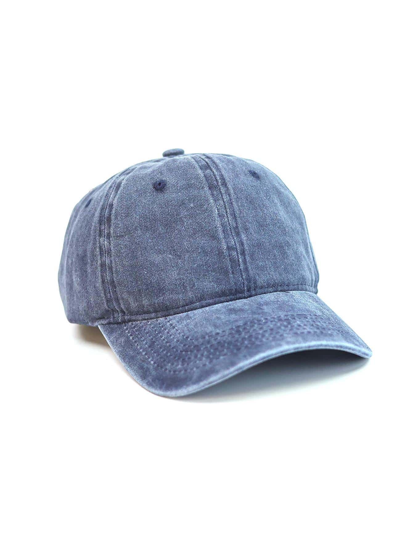 1pc Solid Washed Distressed Baseball Cap Unisex Vintage Casual Dad Hat Lightweight Sun Hats For W... | SHEIN