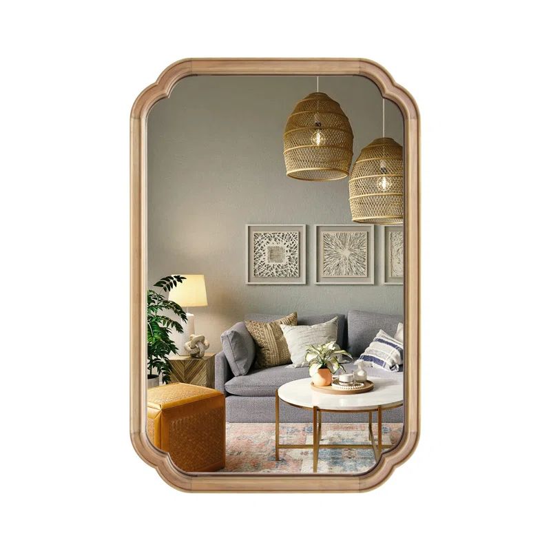 Ali Wood Wall Mirror | Wayfair North America