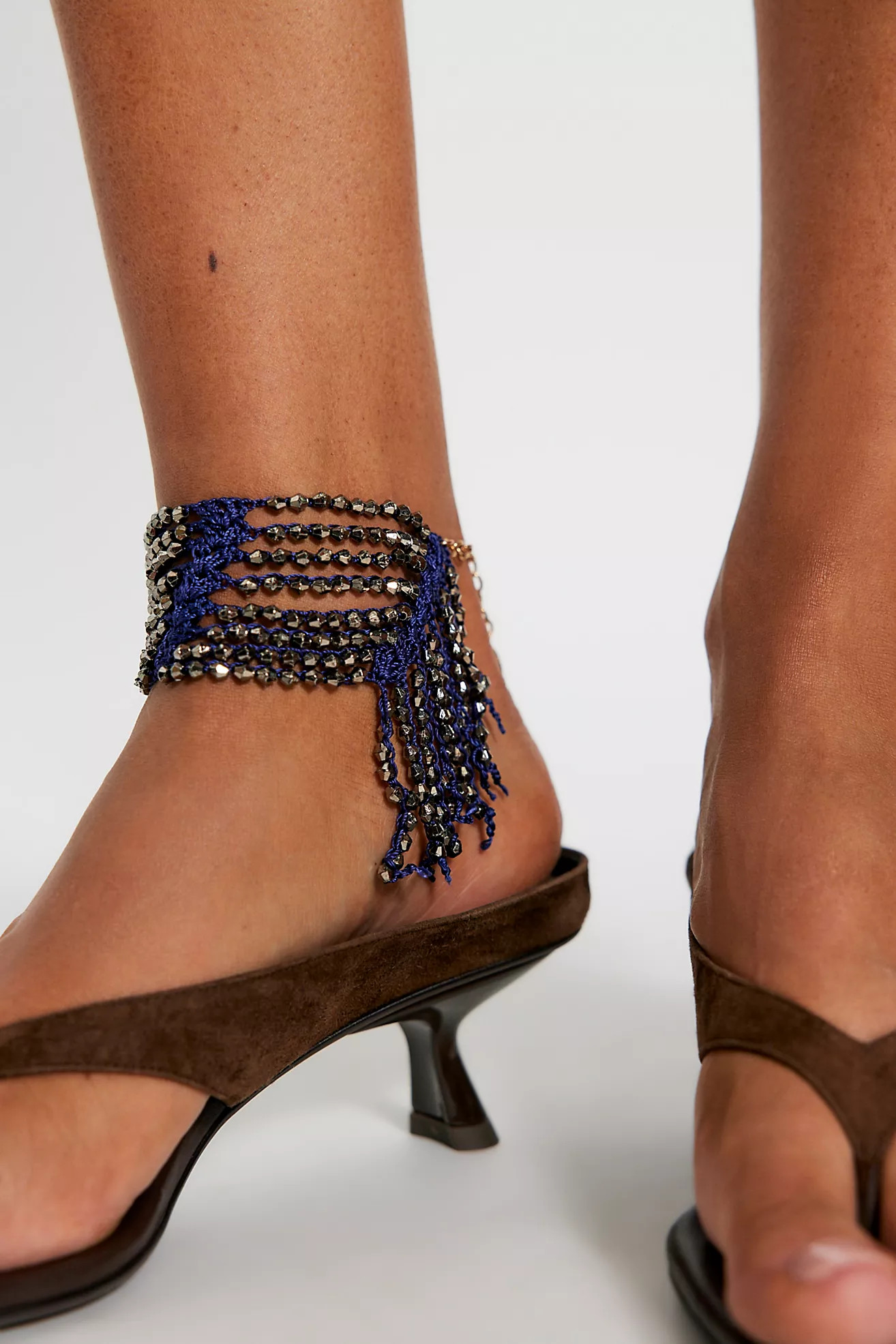 Ariana Ost Jinx Beaded Anklet | Free People (Global - UK&FR Excluded)