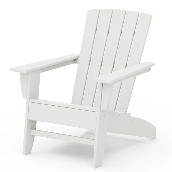 Better Homes & Gardens by POLYWOOD Southlake Outdoor Modern Adirondack Chair, All-Weather HDPE, P... | Walmart (US)