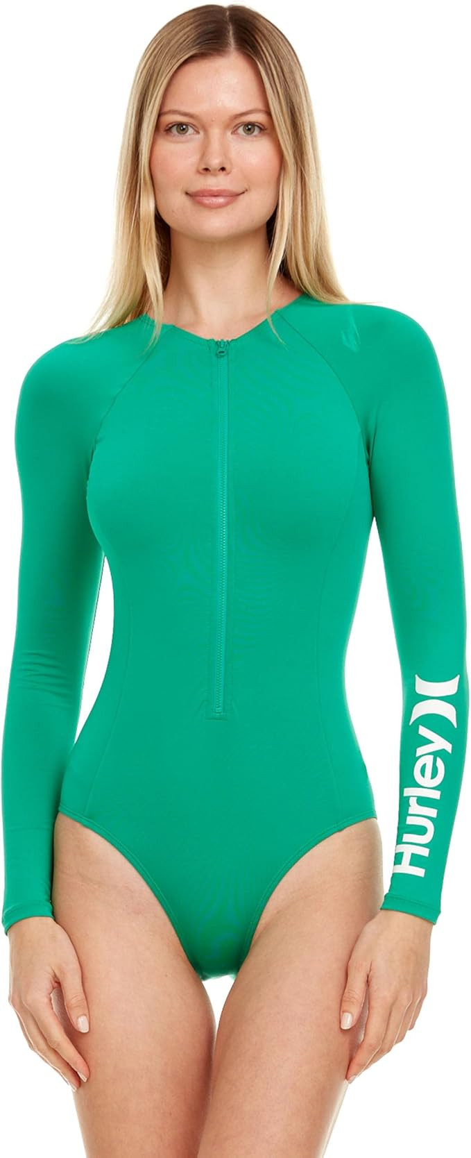 Hurley Long Sleeve Womens One Piece Swimsuits, Swimsuit for Women, Bathing Suit for Women, Swim S... | Amazon (US)
