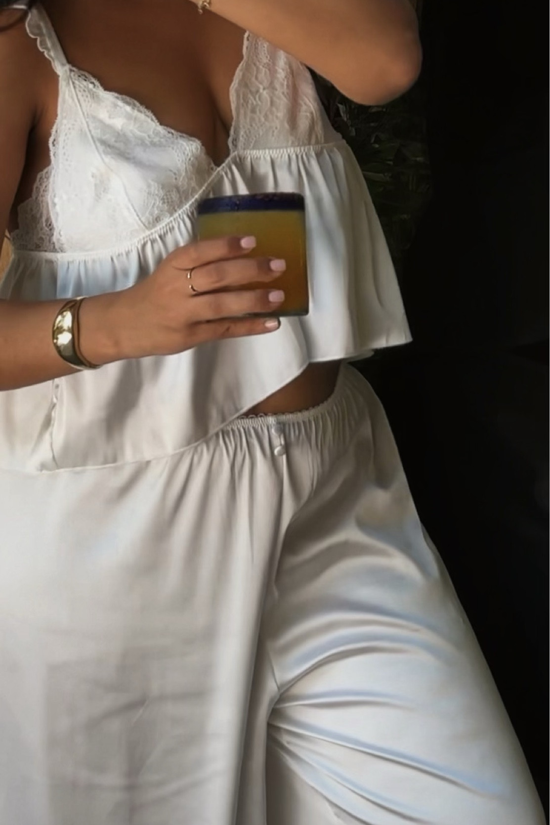 the dreamiest pajama set ☁️

I never want to change out of these, so stylish + chic. dare I say, more romantic than my love life. 

#LTKFindsUnder100 #LTKWedding #LTKStyleTip