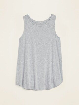 Luxe High-Neck Swing Tank for Women | Old Navy (US)