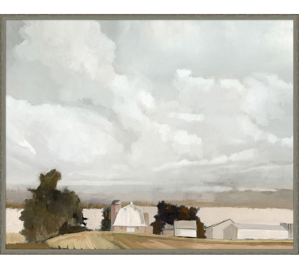 Corner Farm Framed Print | Pottery Barn (US)