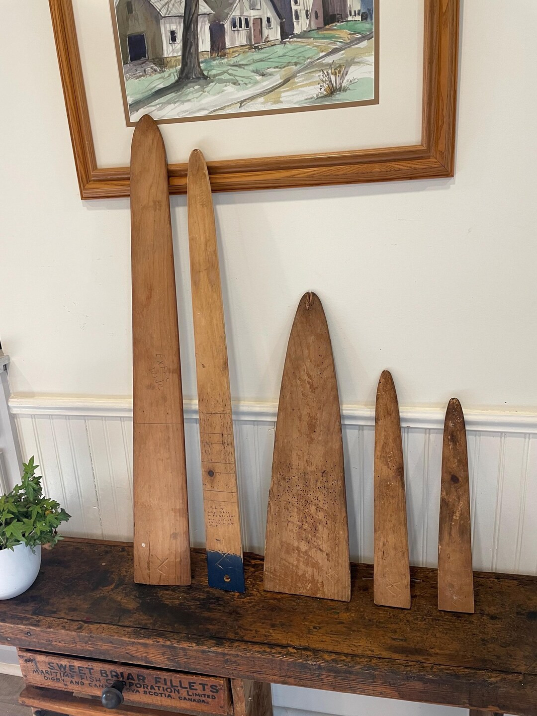 A Small Collection of Antique Fur Stretcher Boards With the Ranch Brand on Each Board. - Etsy | Etsy (US)
