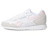 Reebok Women's Glide Sneaker, White/Pure Grey/Porcelain Pink, 5 | Amazon (US)