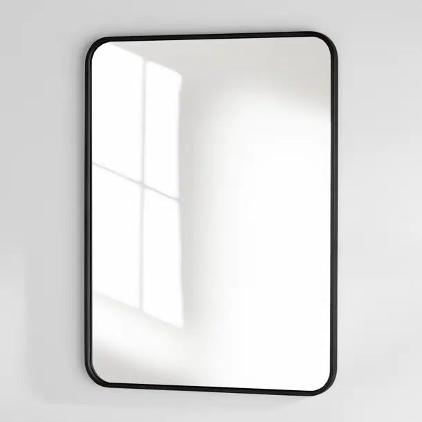 Tyro Bathroom Decorative Home Décor Corner Hangs Accent Mirror Vanity Mirror | Wayfair North America