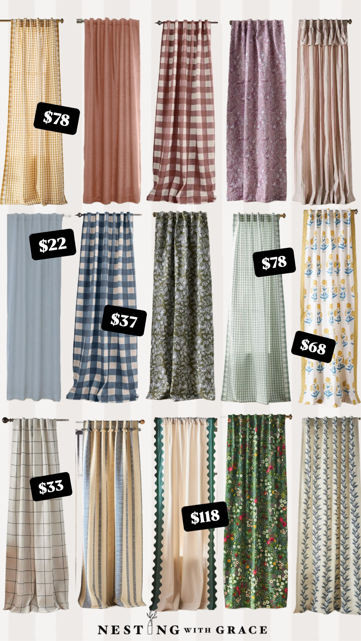 All Anthropologie curtains 20% off code Brooke20 