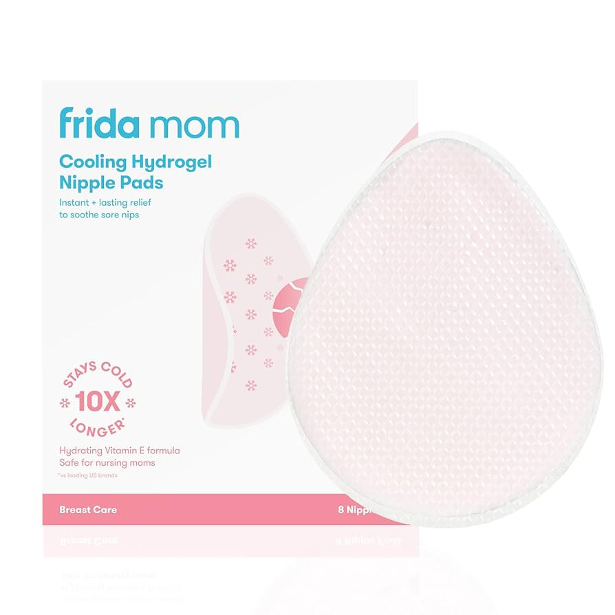 Frida Mom Nursing Pads, Cooling Hydrogel Nipple Pads for Hydration and Soothing Sore Nipples, Bre... | Amazon (US)