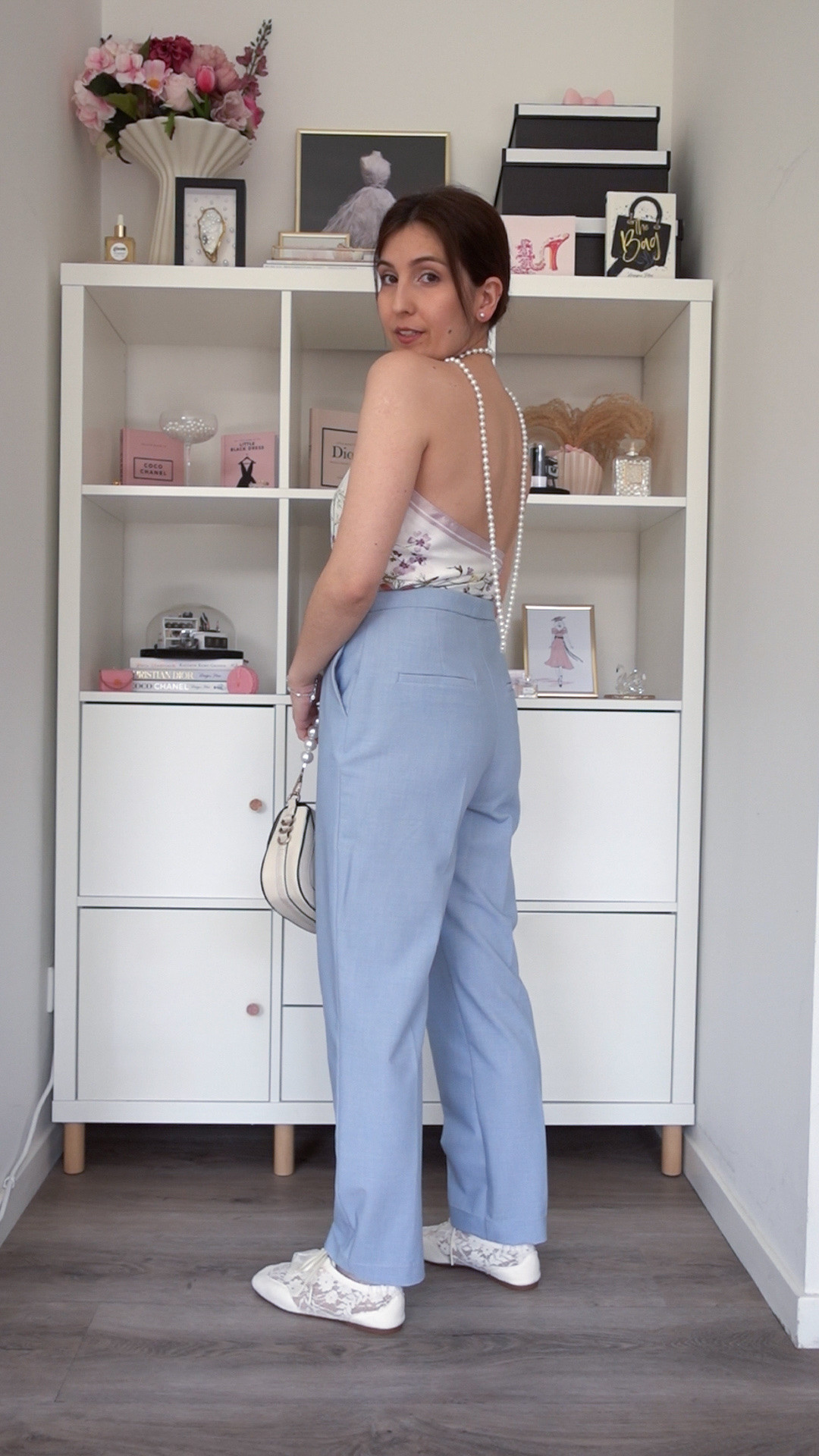 How to quickly and easily turn a scarf into a top using a pearl necklace! 
Will you wear it this summer?

#LTKsummer #LTKpetite #LTKstyletip