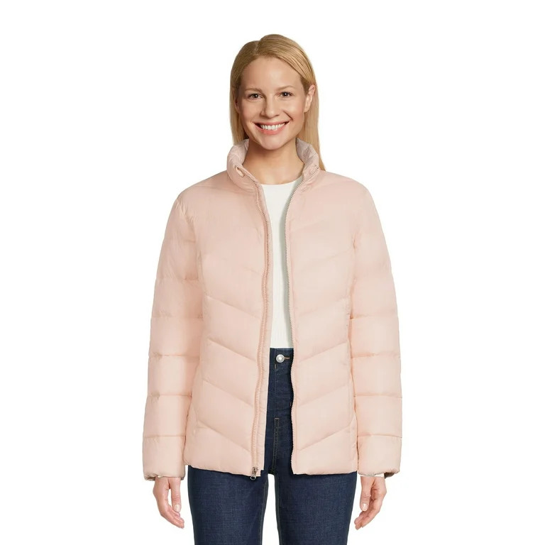 Time and Tru Women's Puffer Jacket | Walmart (US)