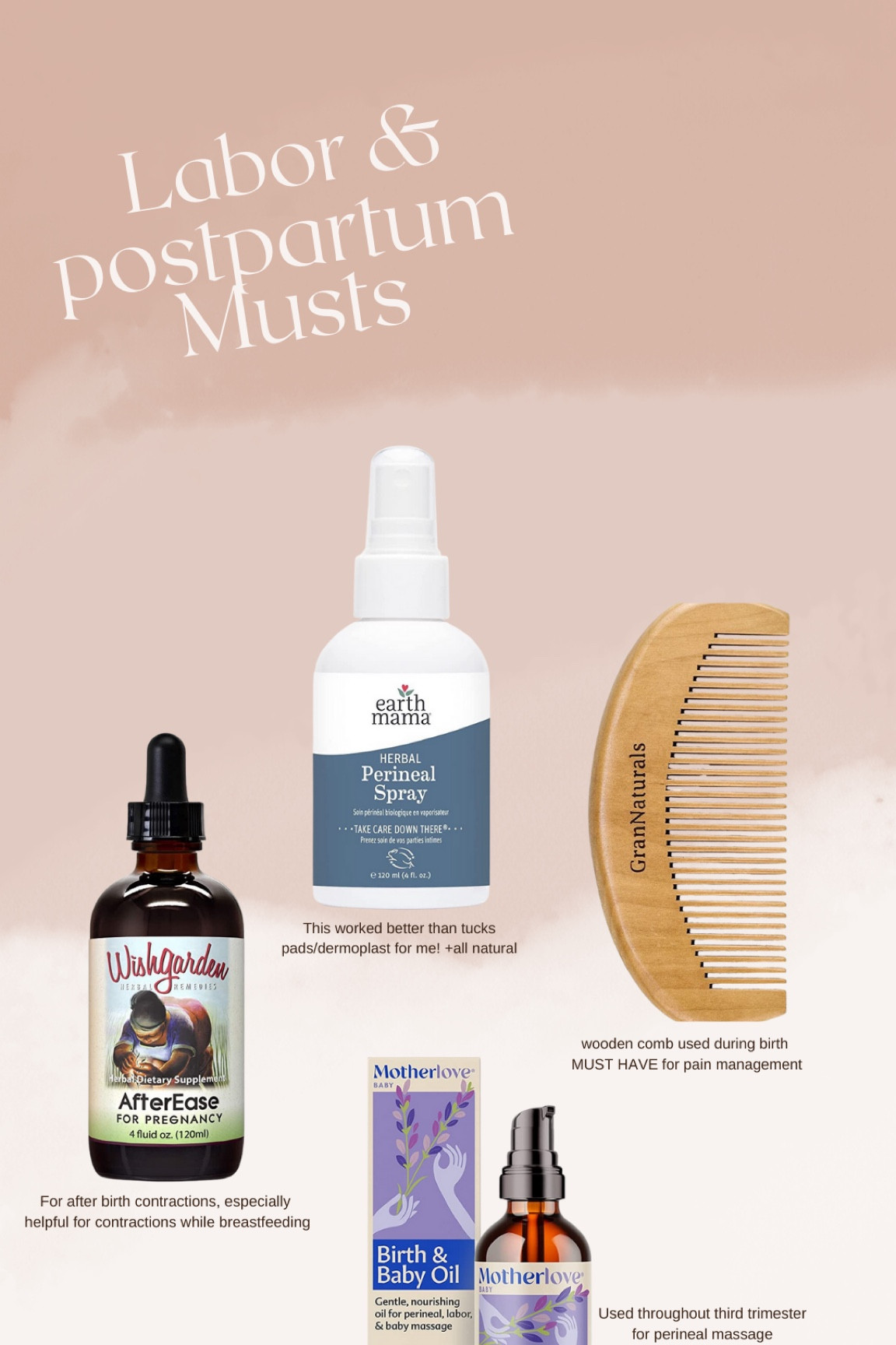All of my must have products for labor and postpartum

#LTKbump #LTKbaby #LTKitbag