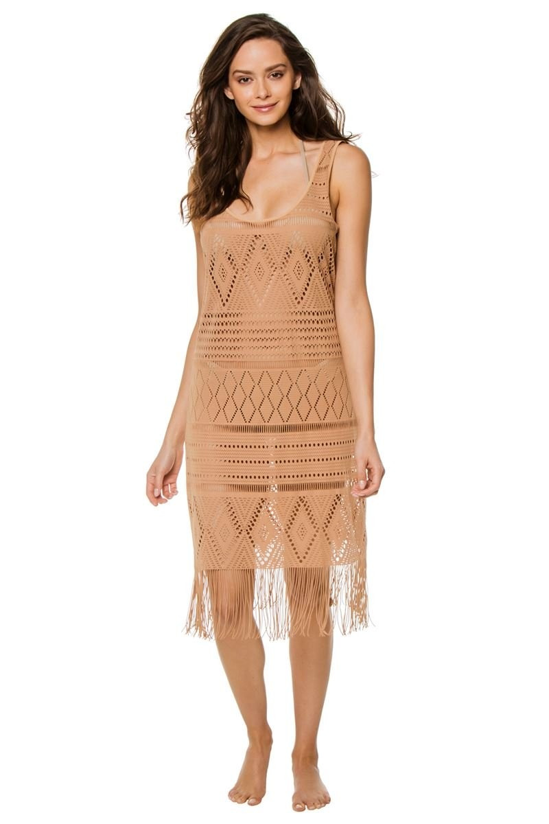 Crochet Fringe Tank Dress | Everything But Water