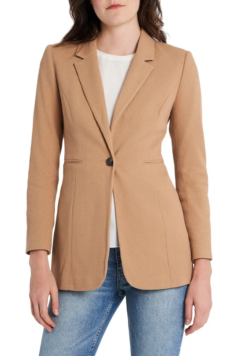 Waffle Knit Blazer | Nordstrom
