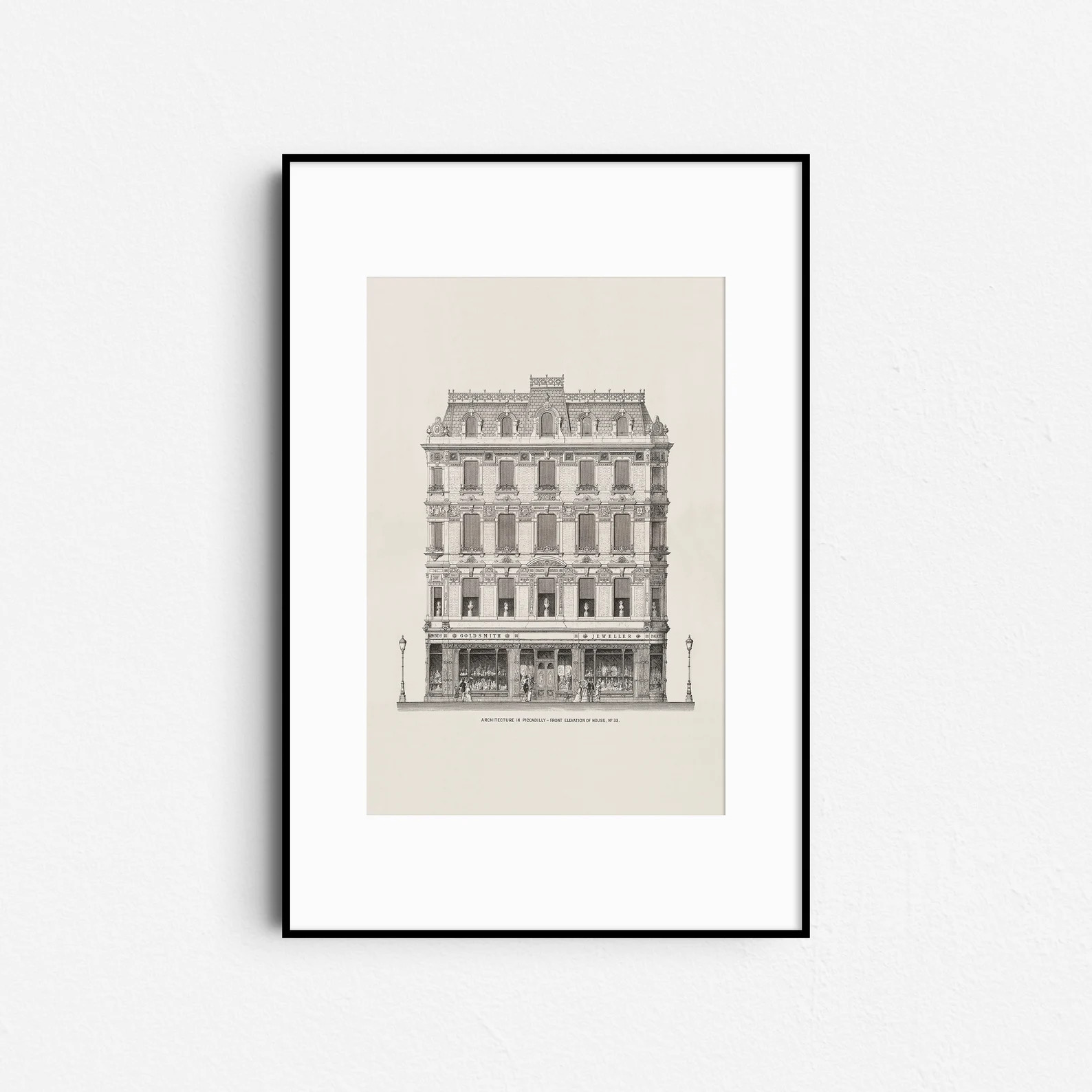 Vintage Architecture Sketch Art, Antique Building Ink Drawing, Modern Farmhouse Digital PRINTABLE... | Etsy (Global)