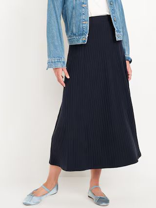 Cozy Ribbed Maxi Skirt | Old Navy (US)