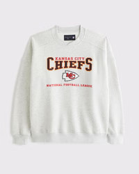 Kansas City Chiefs Graphic Crew Sweatshirt | Abercrombie & Fitch (US)