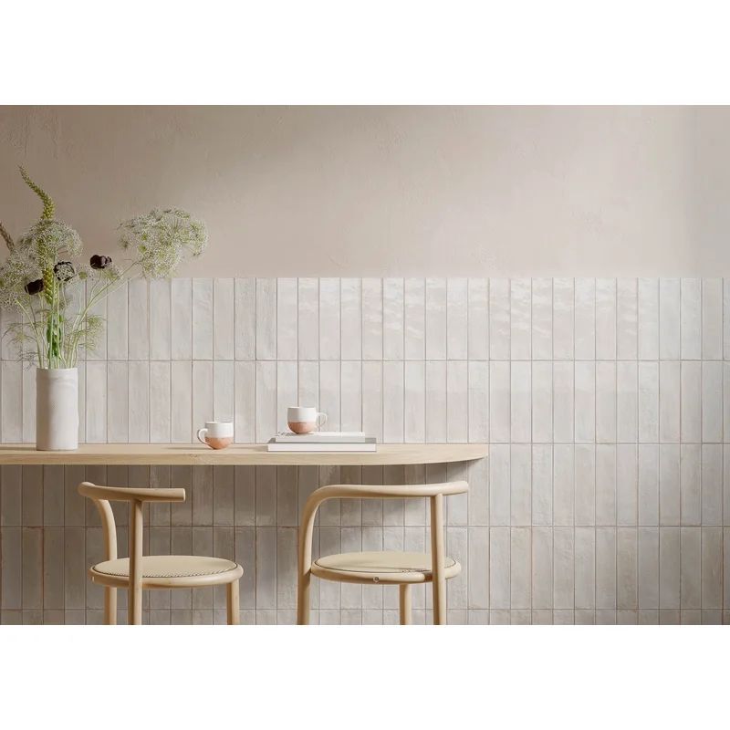 Look Series 2 3/8" x 9 7/16" Porcelain Subway Wall and Floor Tile | Wayfair Professional