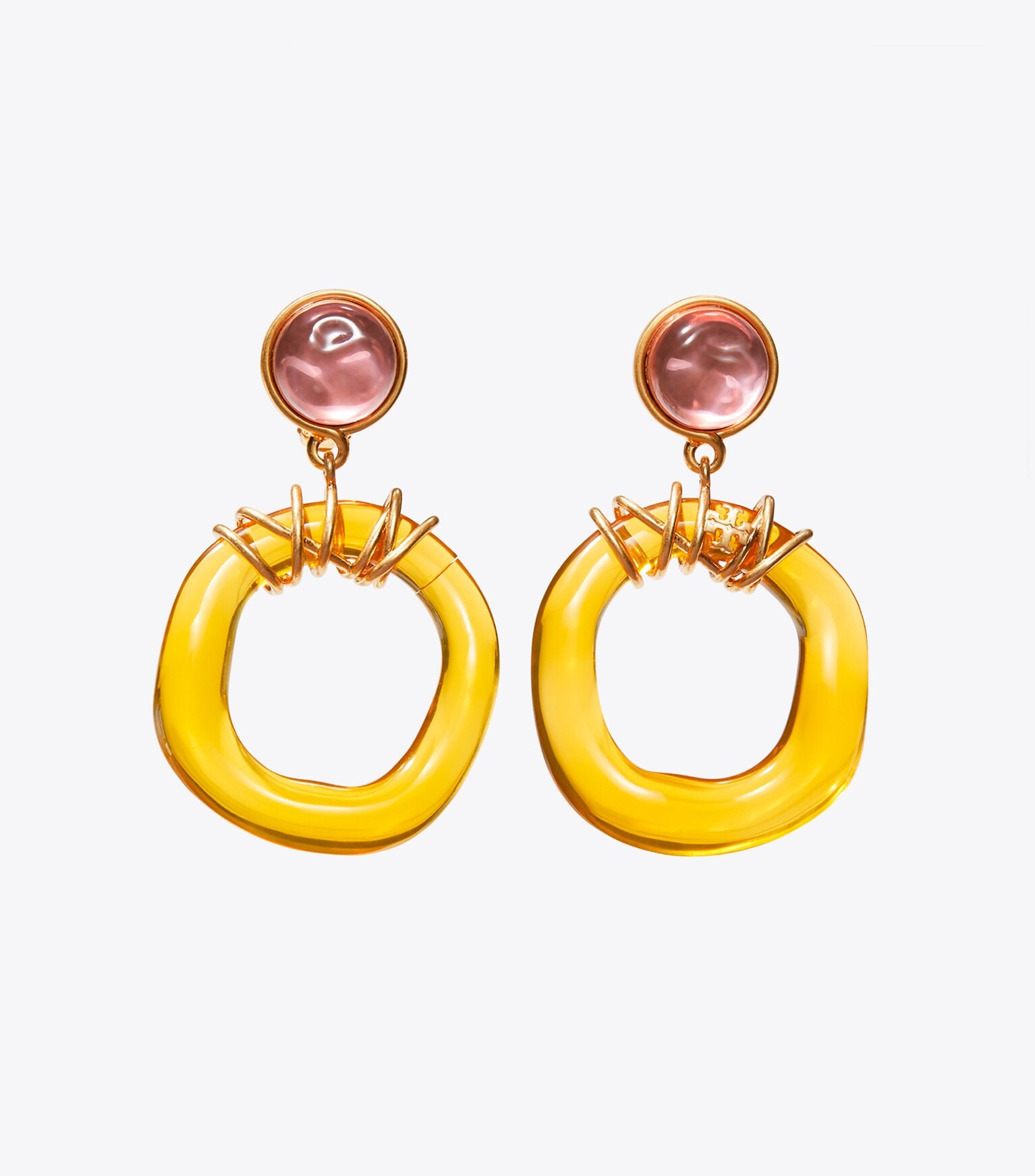 Roxanne Wrapped Door-Knocker Earring | Tory Burch (US)