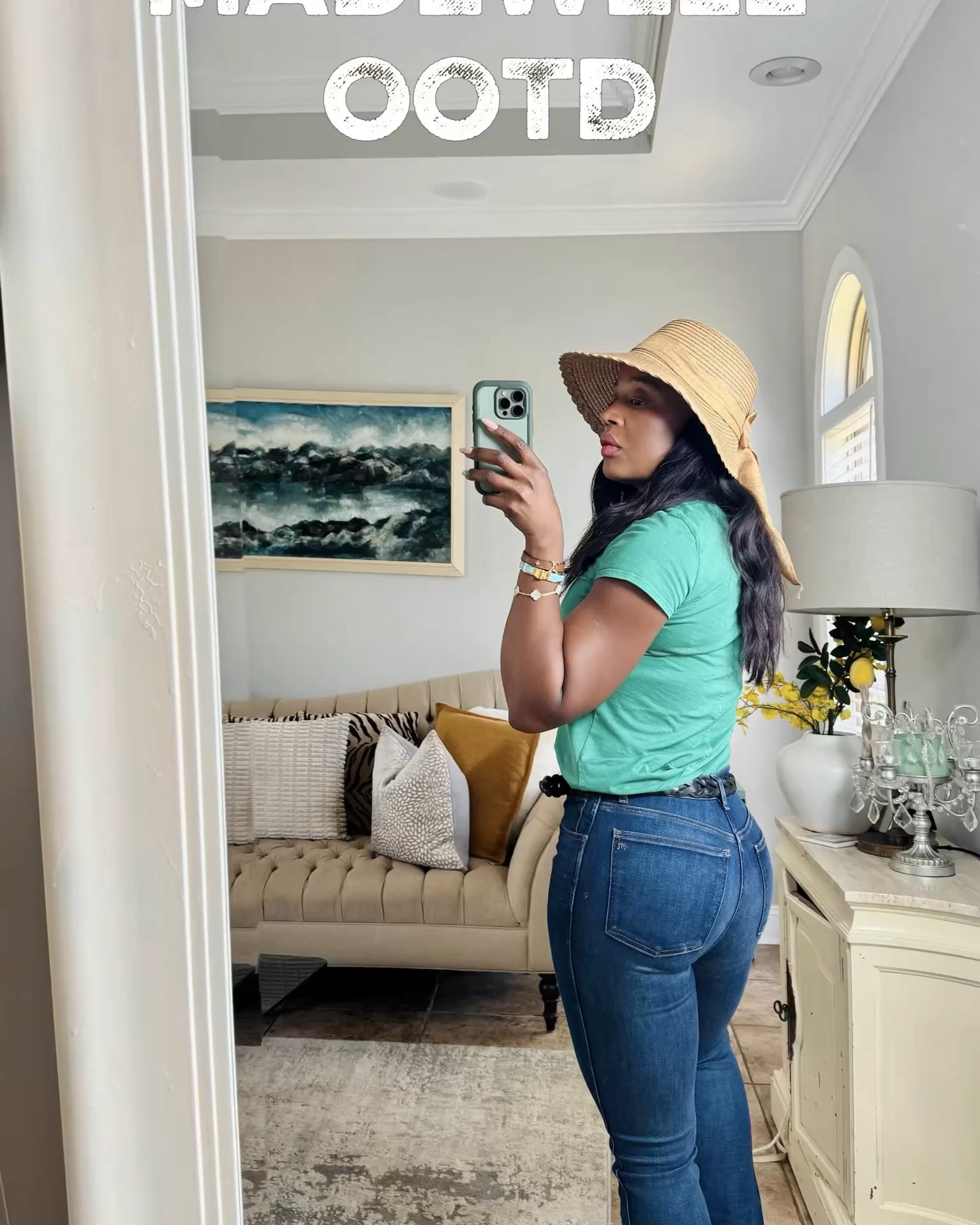 Spring uniform officially secured 🌿✨

Madewell has been absolutely delivering lately and these pieces are giving effortless “throw it on and still look put together” energy.

The skinny jeans? Still a forever favorite. They hug in all the right places without sacrificing comfort. Their classic tees are the kind you end up reaching for on repeat because they just WORK with everything. And can we talk about these Greta sandals? Cute, comfy, easy to style… basically the sandals that accidentally become your whole personality by July ☀️

Finished the look with a braided belt for that timeless elevated touch and honestly this entire outfit feels very “coffee run, brunch, errands, patio dinner, and Target stroll all in one day” approved 🤍

Everything is linked in my LTK storefront for my girls building a wearable, timeless spring wardrobe 🌸

#LTKStyle #LTKFinds #Madewell #MadewellStyle #SpringFashion #SpringOutfits #EverydayStyle #CasualChic #WardrobeEssentials #SkinnyJeans #FashionOver40 #MomStyle #ClassicStyle #EffortlessStyle #SpringCapsuleWardrobe #NeutralStyle #GretaSandals #OOTD #TimelessFashion

#LTKSeasonal #LTKxMadewell #LTKootd #LTKSaleAlert