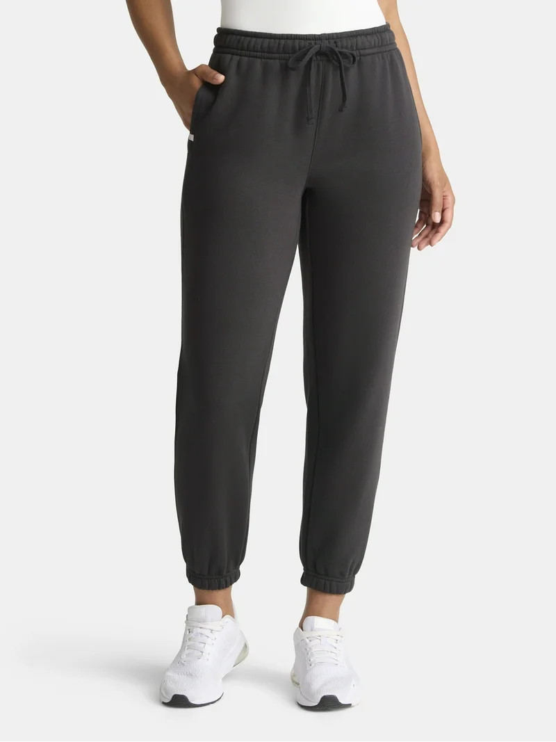 Athletic Works Women's and Women's Plus Fleece Jogger Sweatpants, Sizes XS-4X | Walmart (US)
