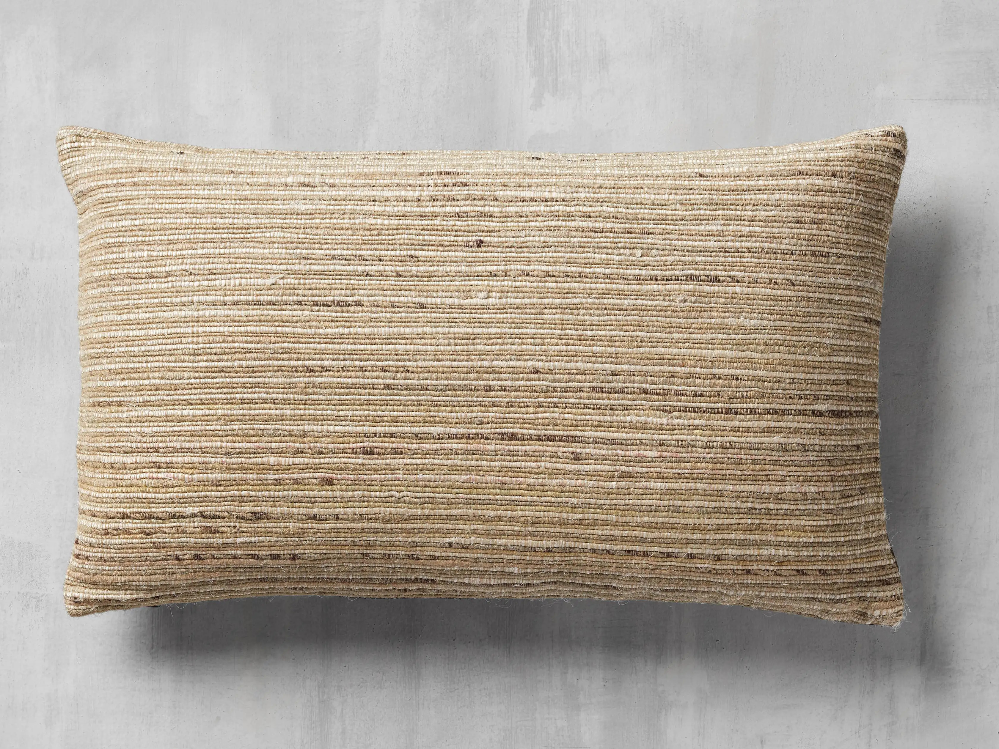 Turner Lumbar Pillow Cover | Arhaus