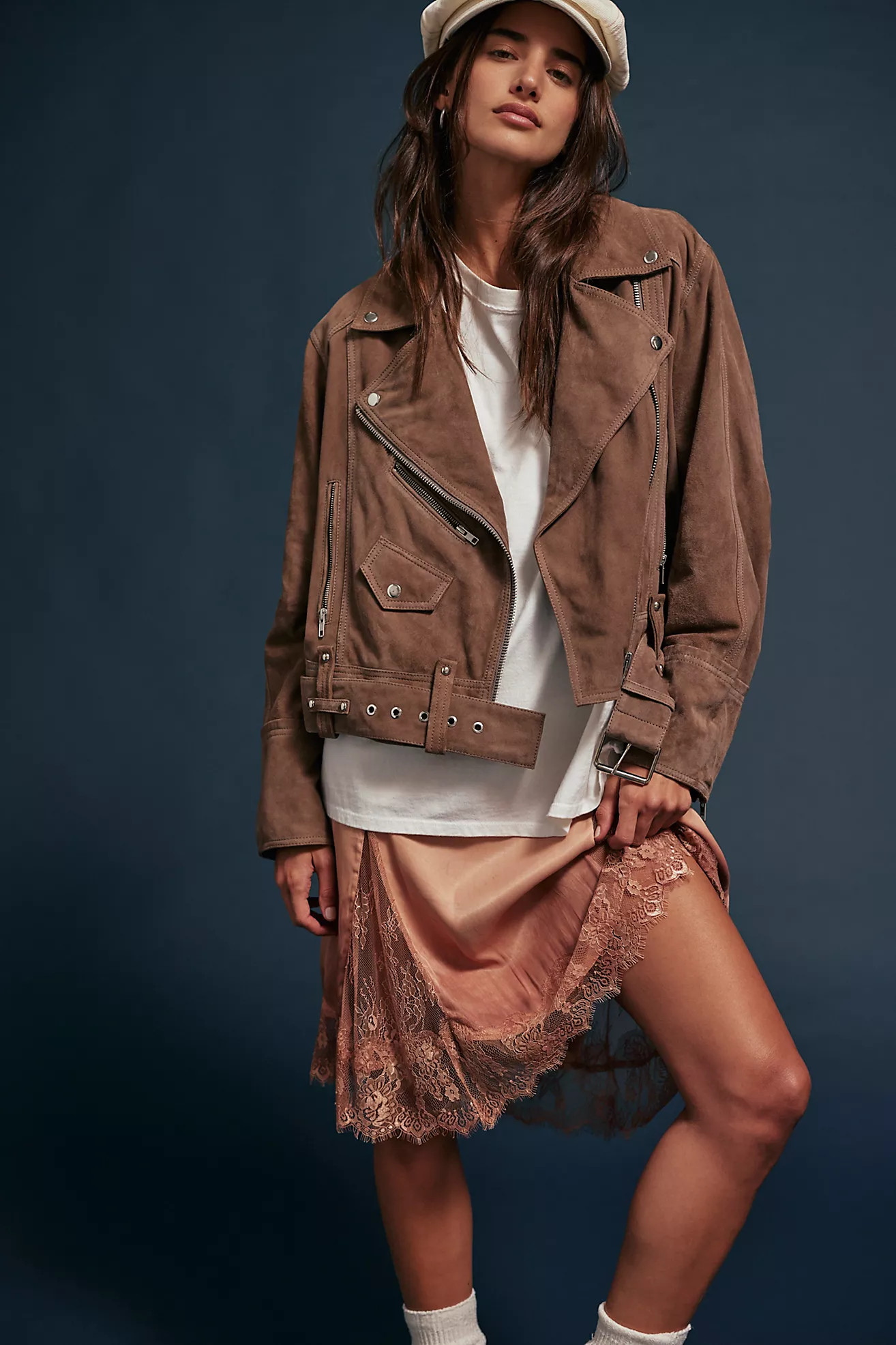 We The Free Mina Suede Jacket | Free People (Global - UK&FR Excluded)