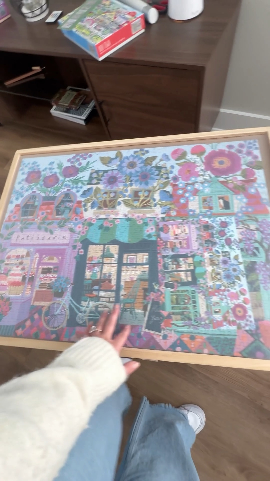 Puzzle table & puzzles.

Hobby at home.

#LTKdayinmylife #LTKselfcare #LTKPetite