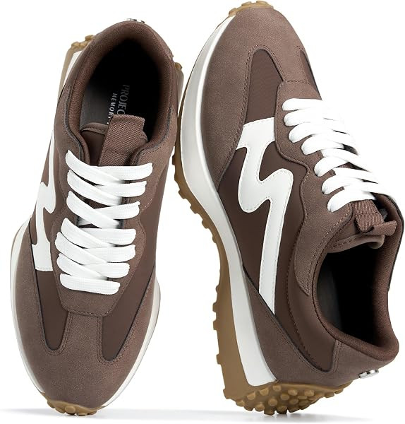 Trendy Lace Up Fashion Sneakers for Women - Lightweight Womens Shoes 2026 | Amazon (US)