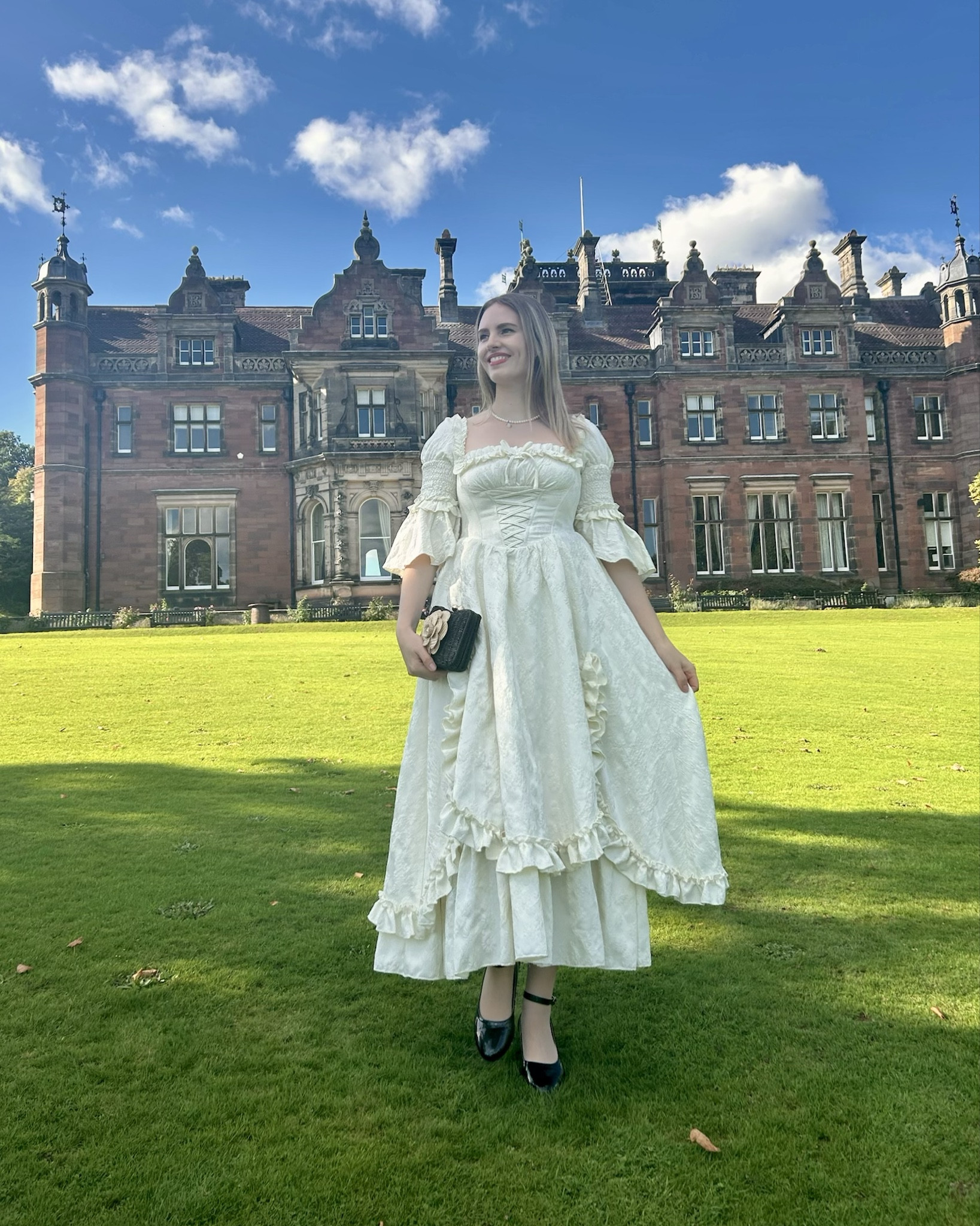 Victorian Elegance Gown ⚜️🤍 by @leafluxia_official AD 

Clutch bag by @_serpui (gifted)

#fashionblogger #fashionstyle #styleinspiration #outfitinspiration #fashion #style #victorian #victorianfashion #autumn #autumnfashion #autumnstyle #autumnvibes #vintage #vintagefashion #vintagestyle #vintageaesthetic #vintageoutfit #parisian #retro #retrodress #retrofashion #nature #自然 #时尚

#LTKstyletip #LTKautumn #LTKdresses