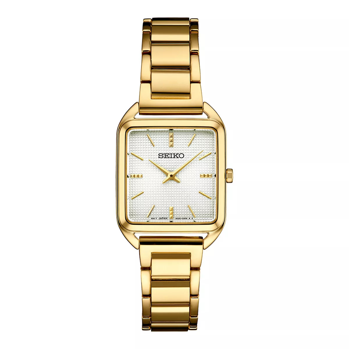 Seiko Essentials Women's Rectangle Dial Bracelet Watch - SWR078 | Kohl's