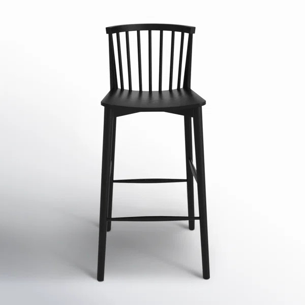 Tybee 25'' Solid Wood Counter Stool | Wayfair North America