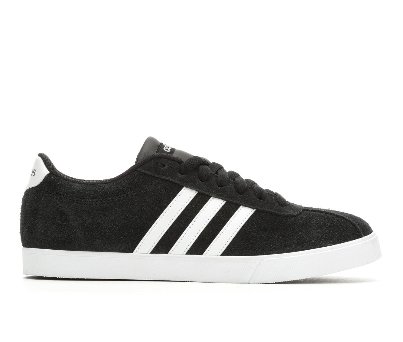 Women's Adidas Courtset Sneakers (Black - Size 5.5) | Shoe Carnival
