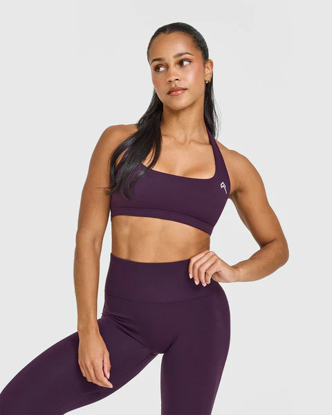EasyLift™ Halter Bralette 
 Blackberry Purple | Oner Active (UK / US)