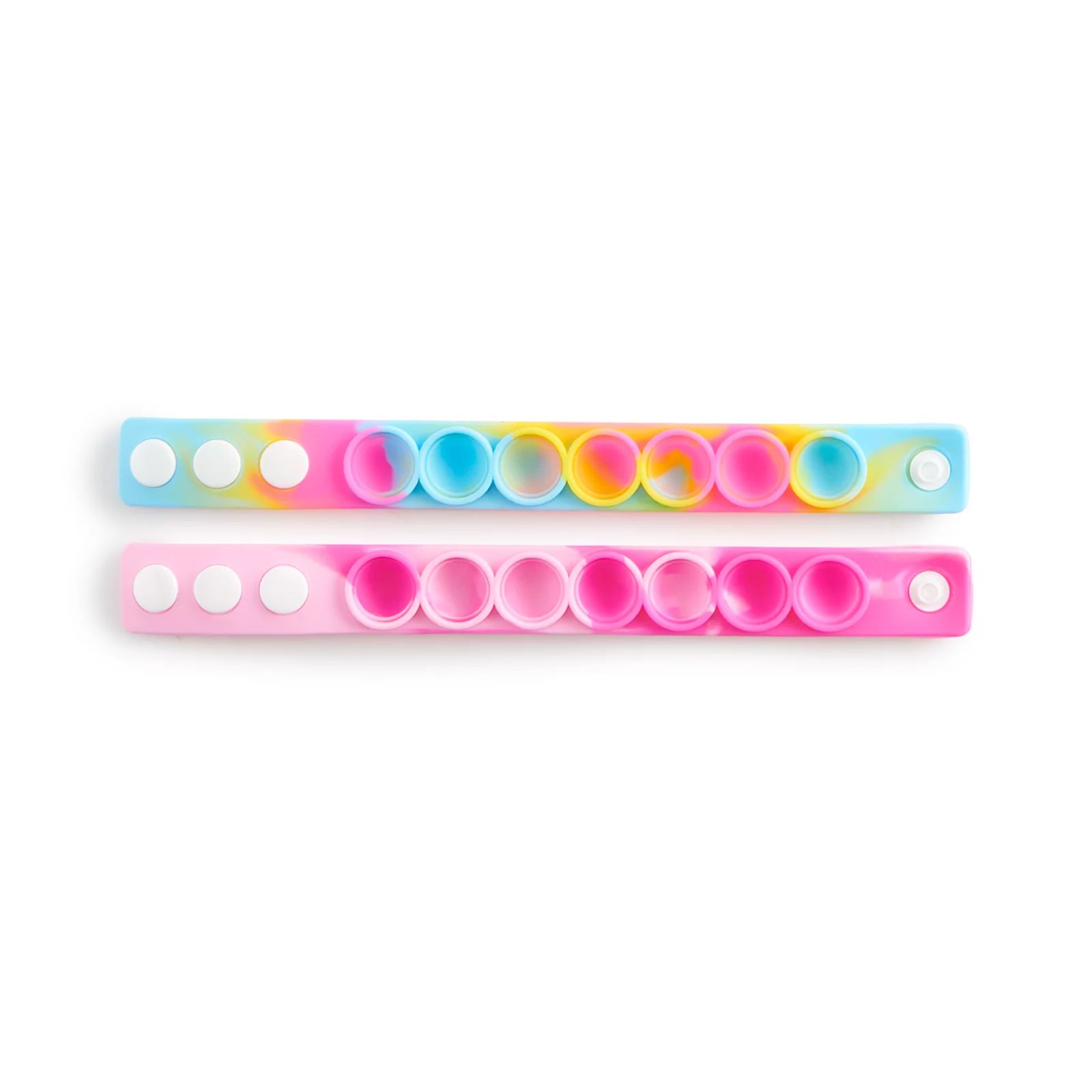 2-Pack Pop It Fidget Bracelets, Girl's, Multicolor | Kohl's