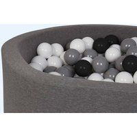 Circle Ball Pit, Misioo Open-Ended Play, Grey | KIDLY