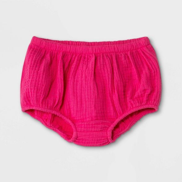 Baby Girls' Gauze Pull-On Pants - Cat & Jack™ Pink | Target