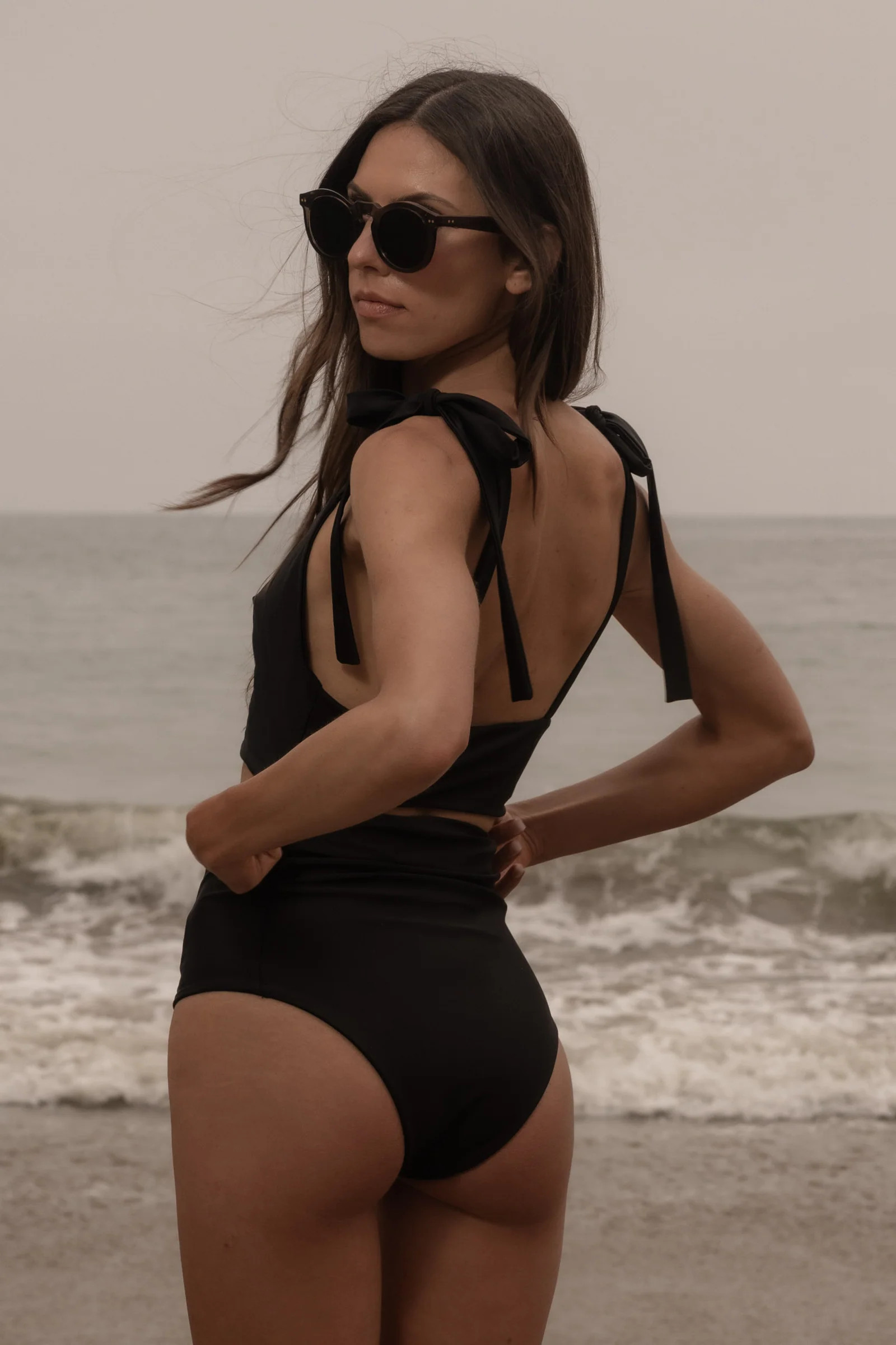 Ballerine Top - Black | Heidi Merrick