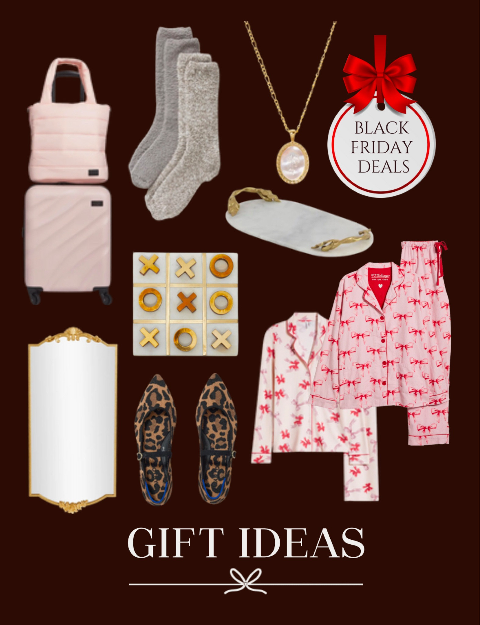 Black Friday deals make the best gifts! 

Gift idea, pajamas, luggage, Rothy’s, gifts for her 

#LTKGiftGuide #LTKCyberWeek #LTKHoliday