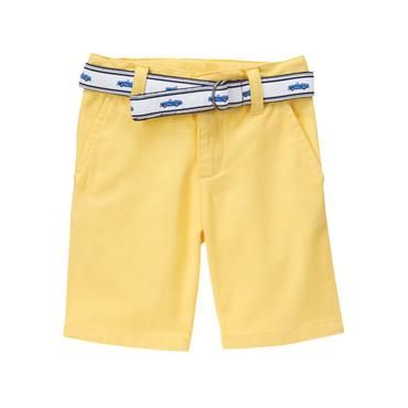 Belted Twill Short | Janie and Jack