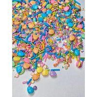 Sprinkle Mix Bright Easter Eggs Spring Sprinkles Blue Pink Purple Yellow Orange Green | Etsy (US)