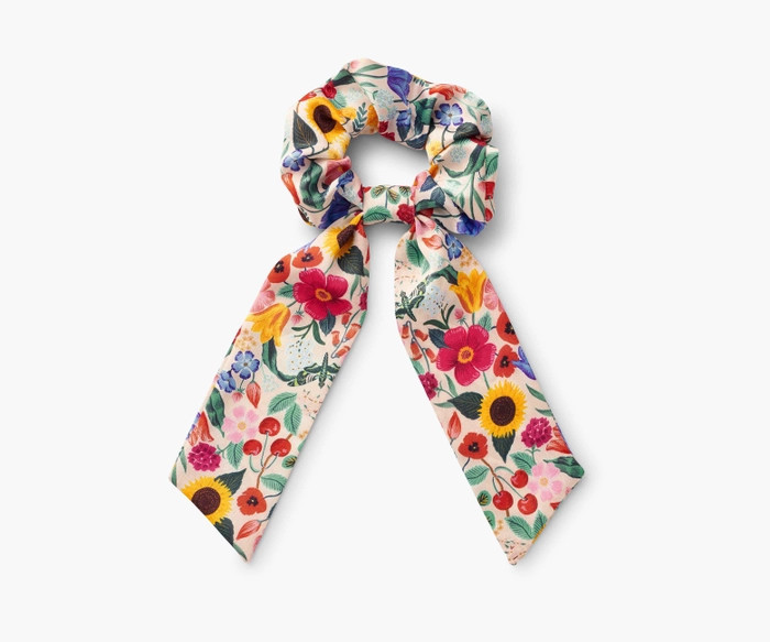 Blossom Silky Scrunchie | Rifle Paper Co. | Rifle Paper Co.