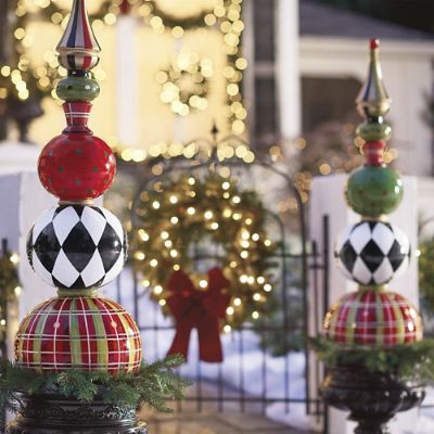 Harper Holiday Topiary | Grandin Road | Grandin Road