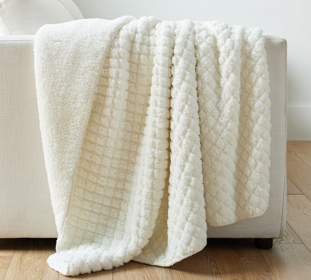 Nordic Sherpa Back Throw | Pottery Barn (US)