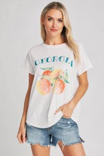 Promesa Georgia Peach Graphic Tee | Social Threads