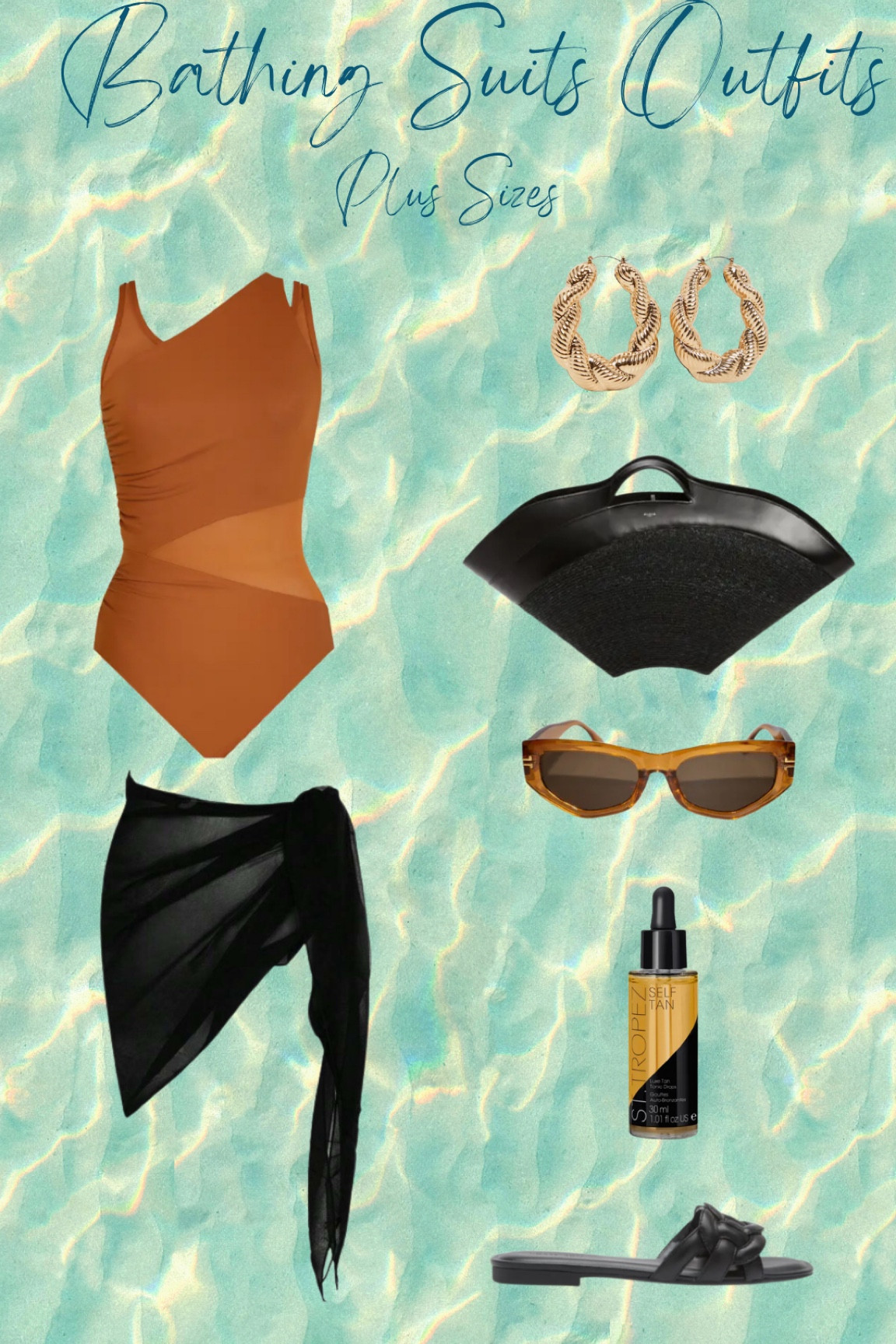One piece for the curves 🤎🖤

#LTKstyletip #LTKswim #LTKplussize