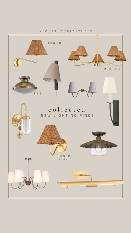 collected // new lighting finds. all affordable most 20% off!

amber lewis 
amber interiors
amber interiors dupe 

#LTKhome