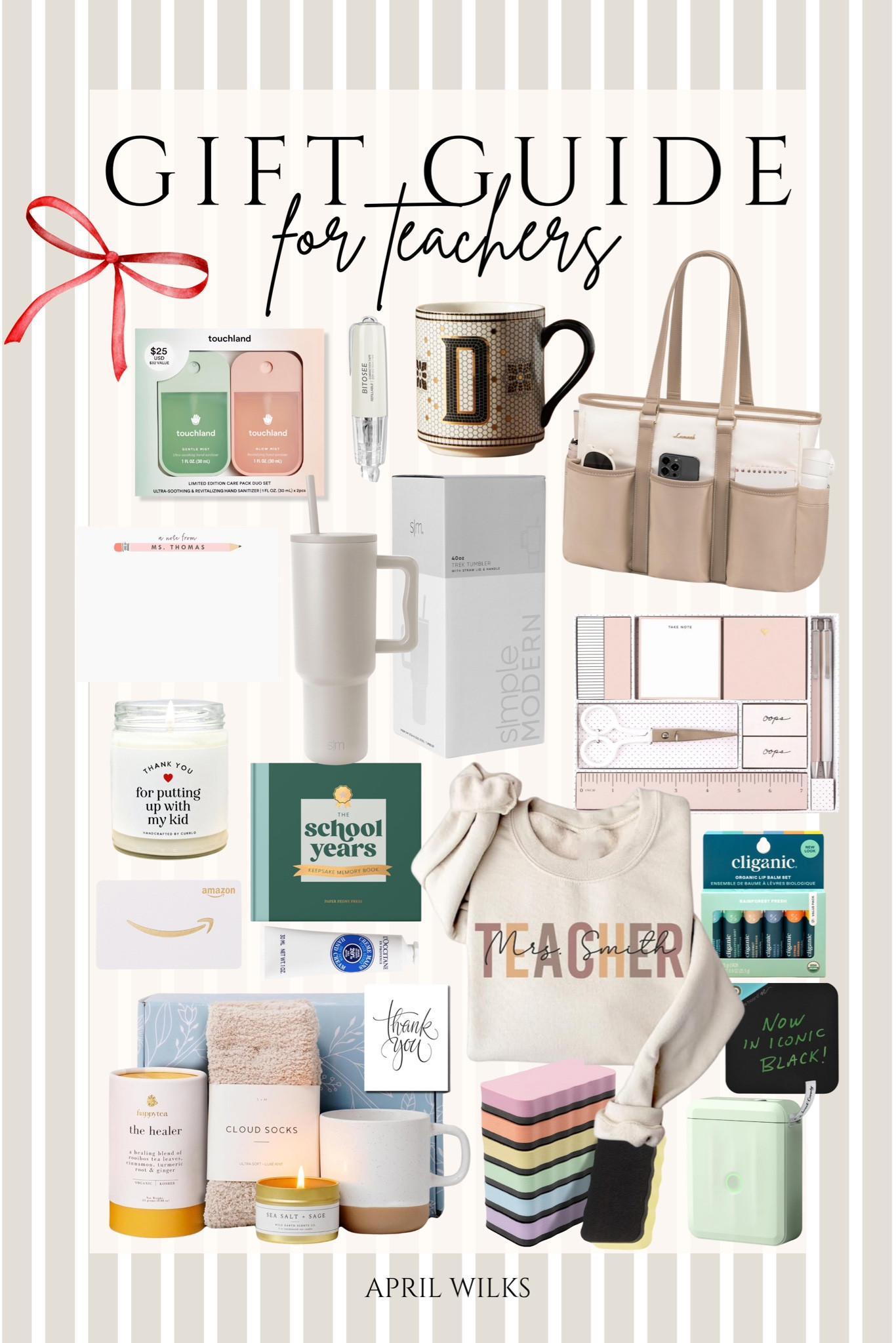 Gifts for Teachers

Teachers gifts  gift ideas  gift guides  gifts for teachers  gifts  totes  teacher sweater  personalized gifts  custom teacher gifts   Touch land socks  water bottle  candles  VintagePickin

#LTKGiftGuide #LTKSeasonal #LTKHoliday
