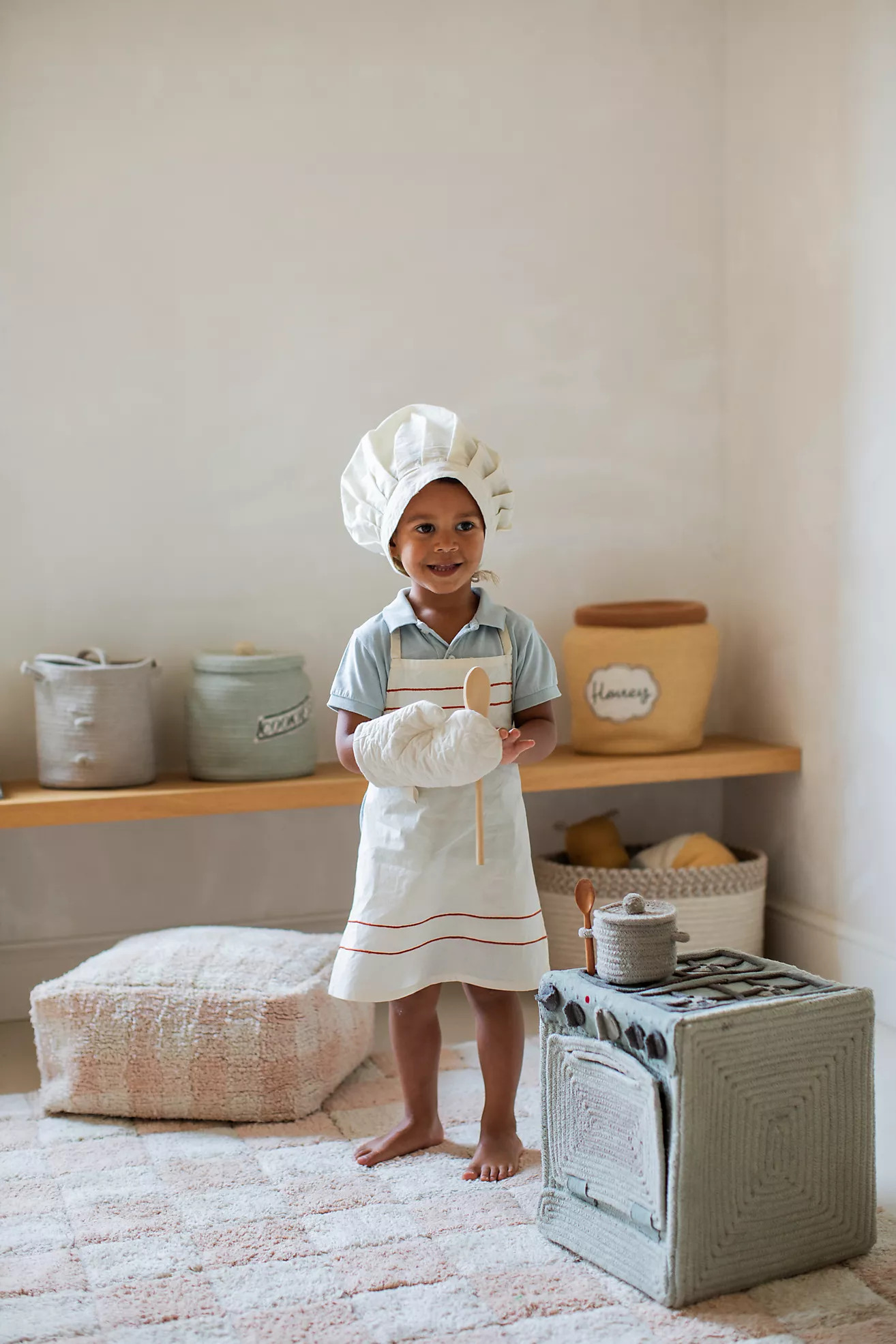 Lorena Canals Kitchen Play Basket | Anthropologie (US)