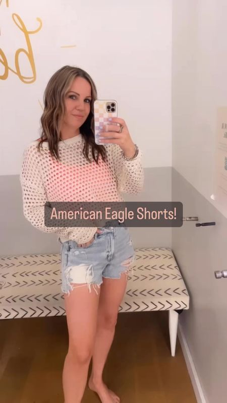 American Eagle shorts try on!

#LTKStyleTip #LTKSaleAlert